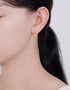 Twisted Elegance Hoop Earrings: Handcrafted Sterling Silver